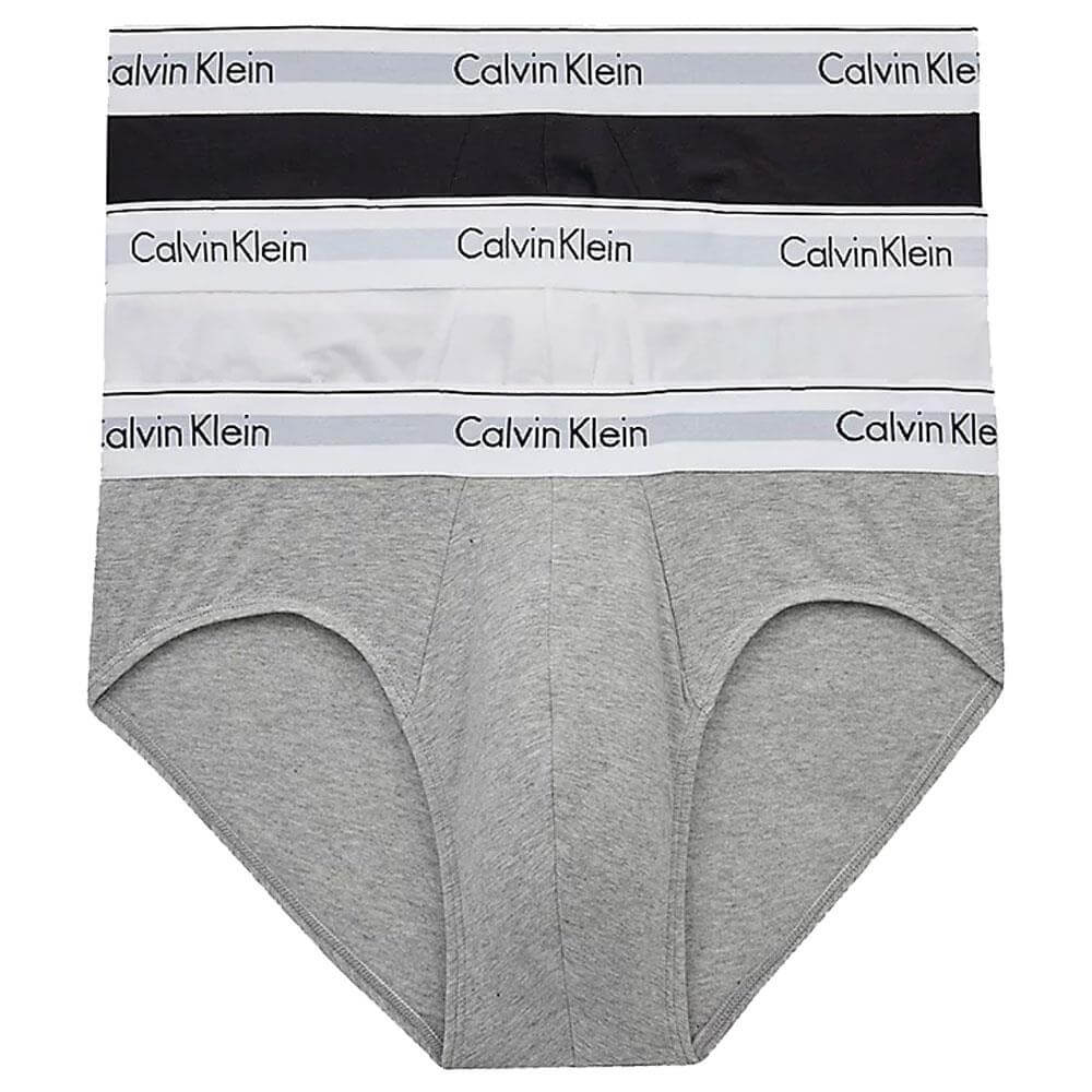 Calvin Klein 3 Pack Modern Cotton Hip Briefs